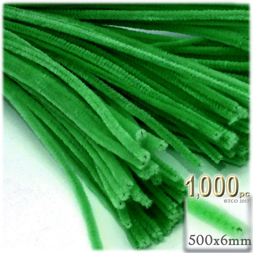 Stems, Polyester, 20-in, 1000-pc, Light Green