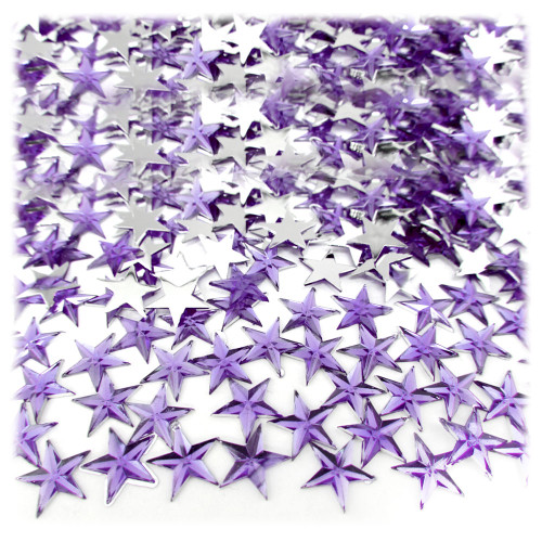 Rhinestones, Flatback, Star, 3mm, 1,440-pc, Lavender