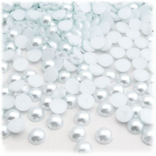 5645 Half Pearls For Crafts, Flatback Pearls For Diy Accessory, Craft  Pearls For Artists And Creative People