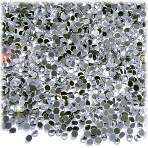 Rhinestones, Hotfix, DMC, Glass Rhinestone, 3mm, 1,440-pc, Crystal Clear