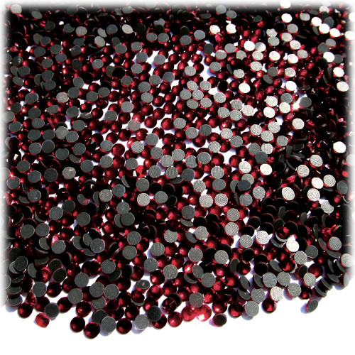 The Crafts Outlet Glass Rhinestones, Round DMC Hot-Fix, 2mm Tiny, 1440-pc, Black