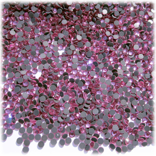Rhinestones, Hotfix, DMC, Glass Rhinestone, 3mm, 1,440-pc, Light Rose Pink