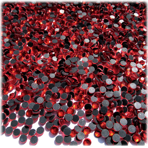 Rhinestones, Hotfix, DMC, Glass Rhinestone, 3mm, 1,440-pc, Ruby Red RED