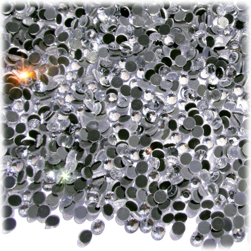 Rhinestones, Hotfix, DMC, Glass Rhinestone, 4mm, 720-pc, Crystal Clear