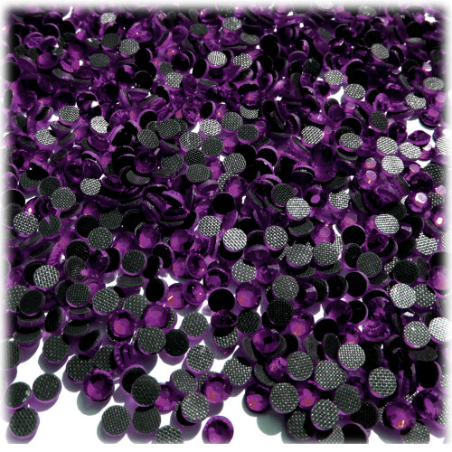 Rhinestones, Hotfix, DMC, Glass Rhinestone, 4mm, 1,440pc, Purple Amethyst