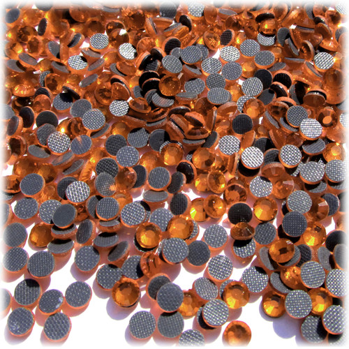 Rhinestones, Hotfix, DMC, Glass Rhinestone, 5mm, 144pc, Orange