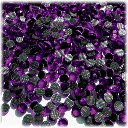 Rhinestones, Hotfix, DMC, Glass Rhinestone, 5mm, 720pc, Purple Amethyst
