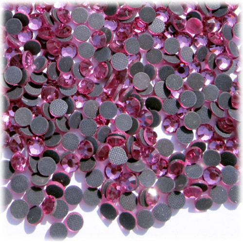 Rhinestones, Hotfix, DMC, Glass Rhinestone, 6mm, 144-pc, Light Rose Pink