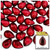 Rhinestones, Flatback, Teardrop, 14x10mm, 1,000-pc, Devil Red Wine