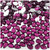 Rhinestones, Flatback, Teardrop, 5x8mm, 10,000-pc, Fuchsia