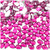 Rhinestones, Flatback, Teardrop, 5x8mm, 10,000-pc, Hot Pink