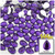 Rhinestones, Flatback, Teardrop, 6x10mm, 144-pc, Purple (Amethyst)