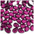 Rhinestones, Flatback, Teardrop, 8x13mm, 1,000-pc, Fuchsia