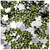 Rhinestones, Flatback, Flower, 15mm, 1000-pc, Olive Green