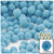 Acrylic Pom Pom, 12mm, 1,000-pc, Light Blue