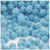 Acrylic Pom Pom, 12mm, 1,000-pc, Light Blue