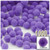 Acrylic Pom Pom, 12mm, 1,000-pc, Light Purple