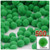 Acrylic Pom Pom, 12mm, 500-pc, Light Green