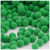 Acrylic Pom Pom, 12mm, 500-pc, Light Green