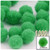 Acrylic Pom Pom, 25mm, 1,000-pc, Light Green