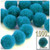 Acrylic Pom Pom, 25mm, 1,000-pc, Turquoise Blue