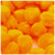 Acrylic Pom Pom, 25mm, 100-pc, Sun Yellow