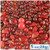 Glass Beads, Assorted, 6-12mm, 1oz=28g, The Crafts Outlet, Red