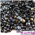 Glass Beads, Assorted, 6-12mm, 4oz=112g, The Crafts Outlet, Black