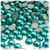 Half Dome Pearl, Plastic beads, 8mm, 10,000-pc, Jade Blue