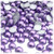 Half Dome Pearl, Plastic beads, 8mm, 10,000-pc, Lavender Purple