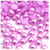 Half Dome Pearl, Plastic beads, 8mm, 10,000-pc, Plush Pink