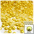 Half Dome Pearl, Plastic beads, 8mm, 10,000-pc, Sunshine Yellow