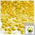 Half Dome Pearl, Plastic beads, 8mm, 1,000-pc, Sunshine Yellow