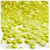 Half Dome Pearl, Plastic beads, 8mm, 1,000-pc, Yellow Rays