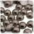 Half Dome Pearl, Plastic beads, 10mm, 1,000-pc, Milk Chocolate Brown