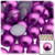 Half Dome Pearl, Plastic beads, 12mm, 10,000-pc, Fuchsia Pink