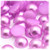 Half Dome Pearl, Plastic beads, 12mm, 1,000-pc, Plush Pink