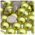 Half Dome Pearl, Plastic beads, 12mm, 144-pc, Bright Phosphoric Green