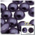 Half Dome Pearl, Plastic beads, 12mm, 1,000-pc, Blueberry Purple