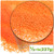 Glass Beads, Microbeads, Opaque, 0.6mm, 4OZ, Florescent Orange