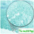 Glass Beads, Microbeads, Transparent, 0.6mm, 4OZ, Light Aqua