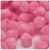 Acrylic Pom Pom, 38mm, 1,000-pc, Light Pink