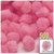 Acrylic Pom Pom, 38mm, 500-pc, Light Pink