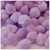 Acrylic Pom Pom, 38mm, 1,000-pc, Light Purple