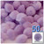 Acrylic Pom Pom, 38mm, 50-pc, Light Purple