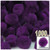 Acrylic Pom Pom, 38mm, 1,000-pc, Purple