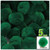 Acrylic Pom Pom, 51mm, 5-pc, Emerald Green