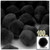 Acrylic Pom Pom, 51mm, 100-pc, Black