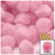 Acrylic Pom Pom, 51mm, 500-pc, Pink