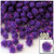 Pom Pom, 12mm, 100-pc, Purple